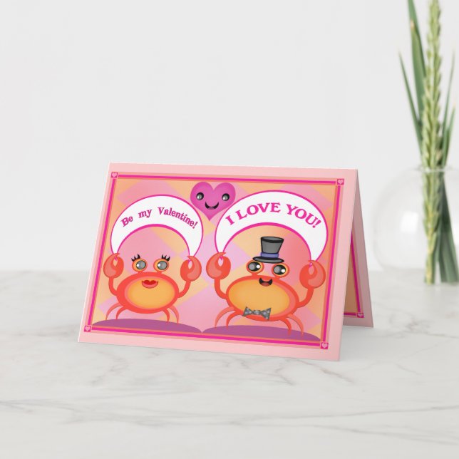 Graciosa tarjeta de felicitación de San Valentín 3 (Anverso)