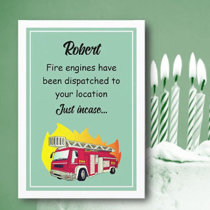 Graciosa tarjeta de felicitación personalizada Ove