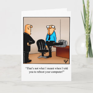 Graciosa tarjeta de felicitación por cumpleaños