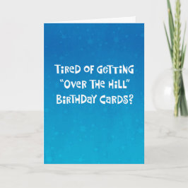 Graciosa tarjeta de felicitación por cumpleaños nú