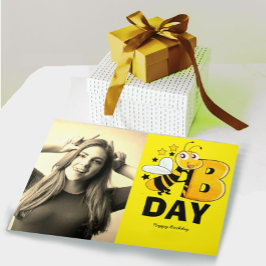 Graciosa tarjeta de felicitación por la foto de cu