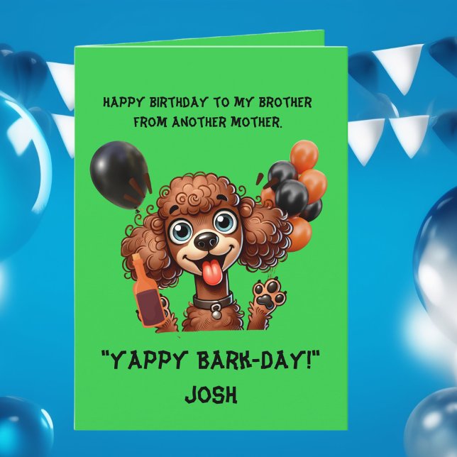 Graciosa tarjeta de felicitación simple de cumplea (Subido por el creador)