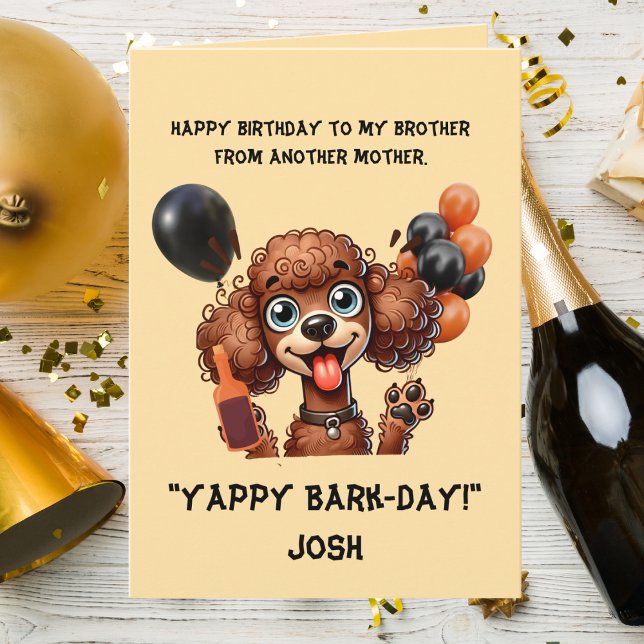 Graciosa tarjeta de felicitación simple de cumplea (Subido por el creador)