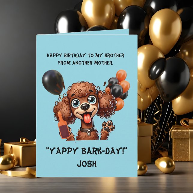 Graciosa tarjeta de felicitación simple de cumplea (Subido por el creador)