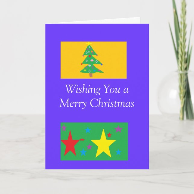 Graciosa tarjeta de Navidades adultos II (Anverso)