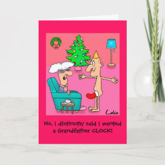 Graciosa tarjeta de Navidades personalizados del a