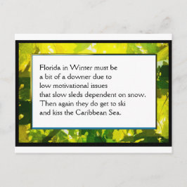 Graciosa tarjeta de poema agrícola #1