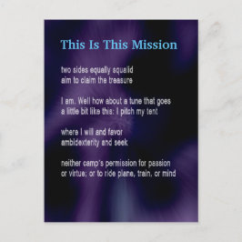 Graciosa tarjeta de poema agrícola #9