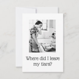 Graciosa tarjeta de saludo