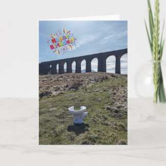 Graciosa tarjeta de saludo