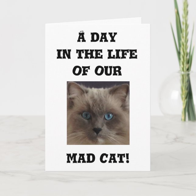 Graciosa tarjeta de saludo (Anverso)