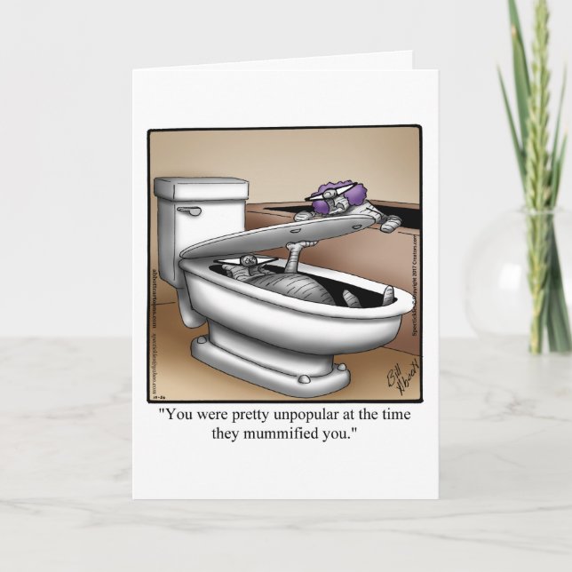 Graciosa tarjeta de saludo de Halloween Feliz (Anverso)