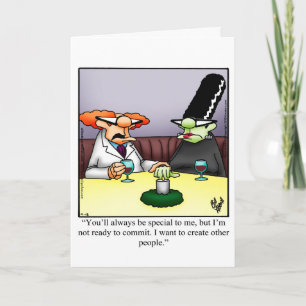 Graciosa tarjeta de saludo de Halloween Feliz