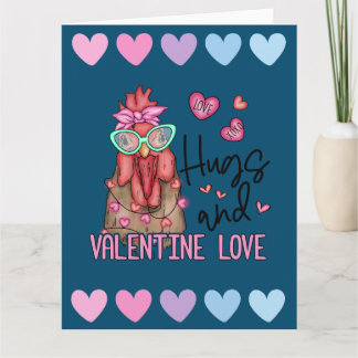 Graciosa Tarjeta De Saludo El día de San Valentín