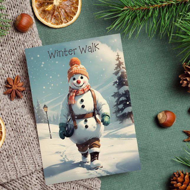 Graciosa tarjeta de vacaciones para Navidades de l (Subido por el creador)