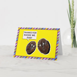 Graciosa tarjeta del día del padre