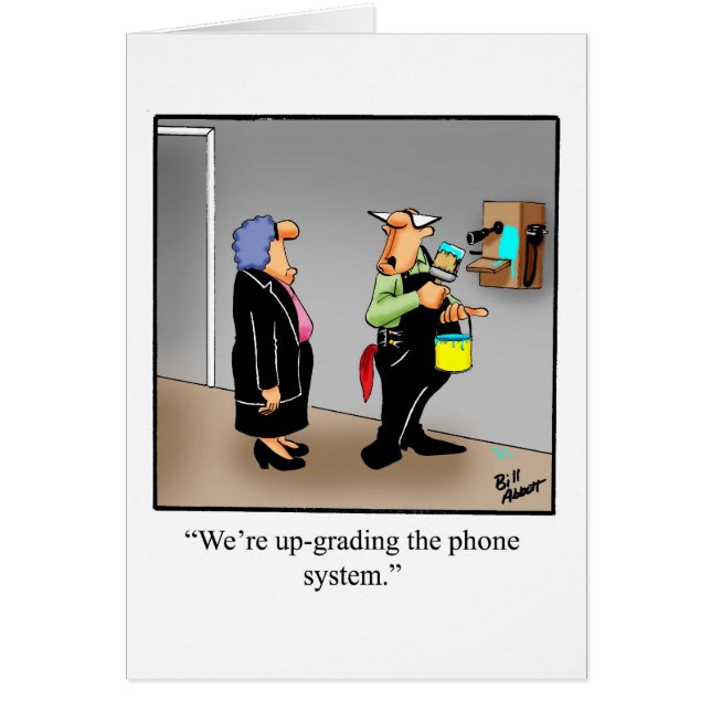 Graciosa tarjeta del Jefe Nacional "Spectickles" (Frente)