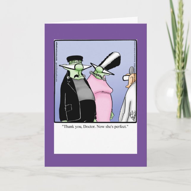 Graciosa tarjeta feliz de Halloween para él (Anverso)