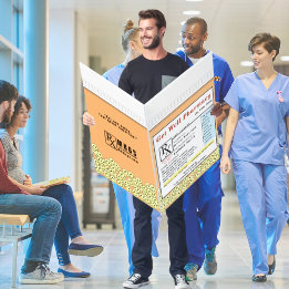 Graciosa tarjeta Get Well Ensange