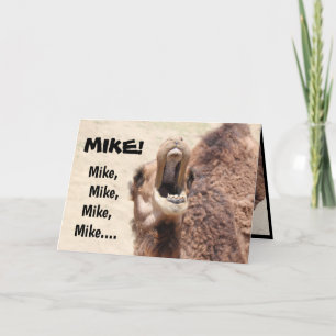 ¡Graciosa tarjeta para el día de Hump para Mike! p