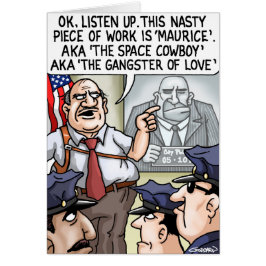 Graciosa tarjeta Personalizado de Clive Goddard