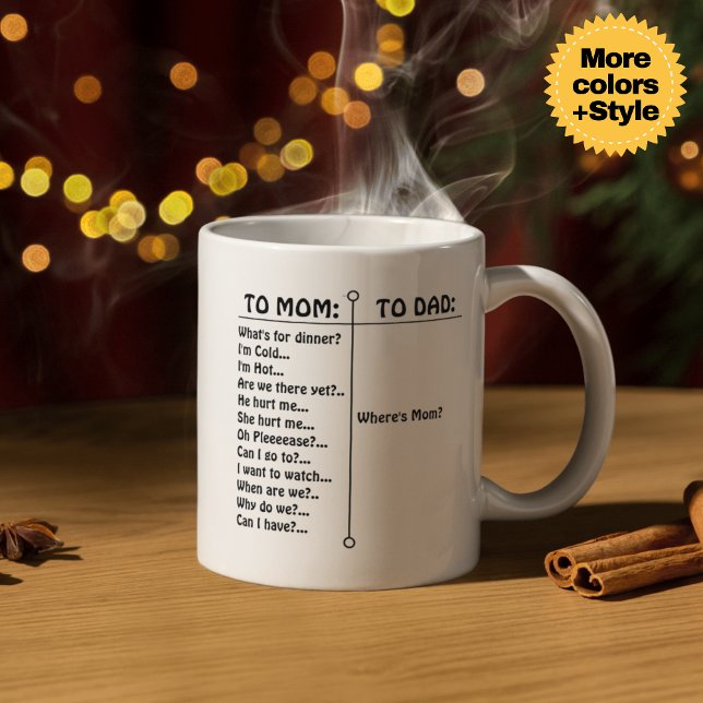 Graciosa taza de crianza - "Mamá de los Sassholes" (Funny Parenting Mug - "Mom of Sassholes" & More - Perfect Mom Gift)