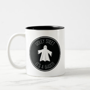 Graciosa taza de Halloween - Hoja de caracol es un