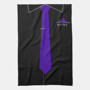 Graciosa toalla de cocina Nombre personalizado Tít