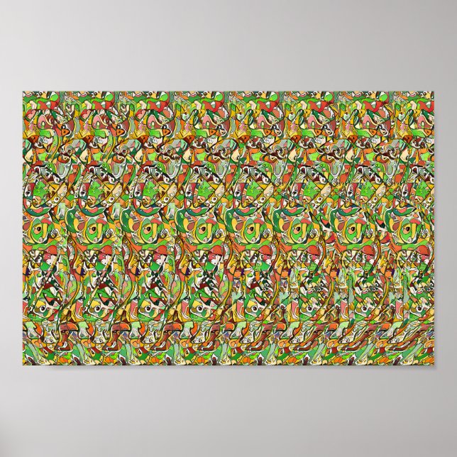 Graciosa torpeza - Impresión 3D oculta (Frente)