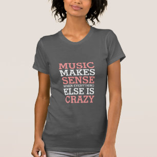 Graciosa vida cita la música de camisetas que tien