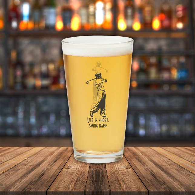 Graciosa vida de golfer diciendo el hombre estilo  (Quote can be changed to your favorite golf saying or personalized with a name.)