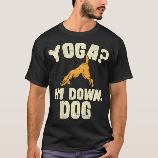 Graciosas camisetas De Yoga Gráfica De Yoga Me Cae