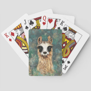 Graciosas Cartas De Juego De Alpaca