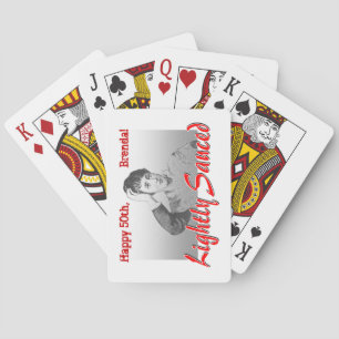 Graciosas cartas de juego de cumpleaños