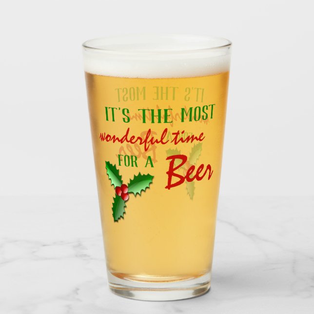 Graciosas hojas verdes de Holly Jolly Red Berries (Anverso (lleno))