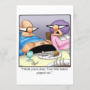 Graciosas invitaciones a la cena de Acción de Grac