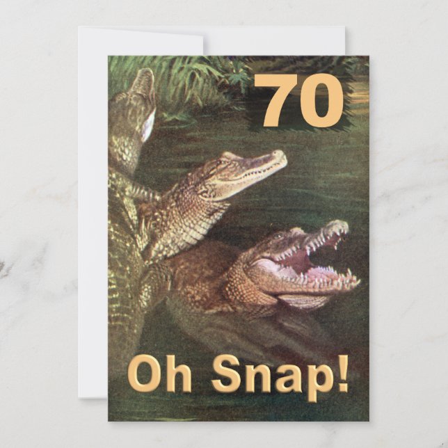 Graciosas invitaciones para fiestas de cumpleaños  (Anverso)