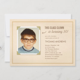 Graciosas invitaciones para fiestas de cumpleaños