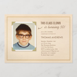 Graciosas invitaciones para fiestas de cumpleaños 