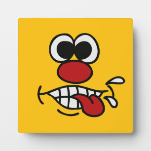 Graciosas placas personalizado facial