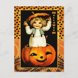 Graciosas postales de Halloween para niños de époc