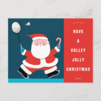 Graciosas postales para Navidades de Badminton