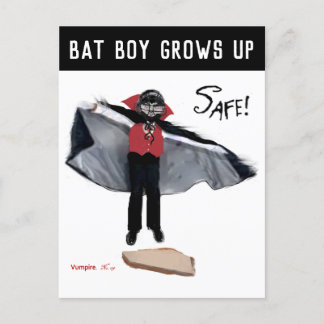 Graciosas tarjetas de béisbol de Halloween