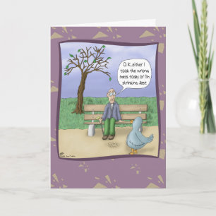 Graciosas tarjetas de cumpleaños: Día en el parque