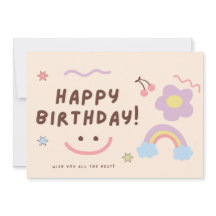 Graciosas tarjetas de cumpleaños para los niños
