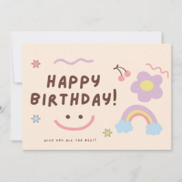 Graciosas tarjetas de cumpleaños para los niños