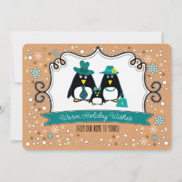 Graciosas tarjetas de fotos de Navidad para la fam