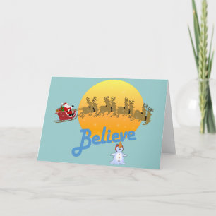 Graciosas tarjetas de Navidades