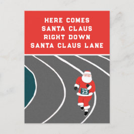 Graciosas tarjetas de Navidades de Santa