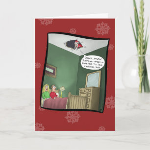 Graciosas tarjetas de Navidades: El accidente